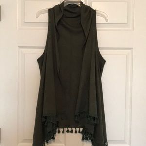 Strapless cardigan